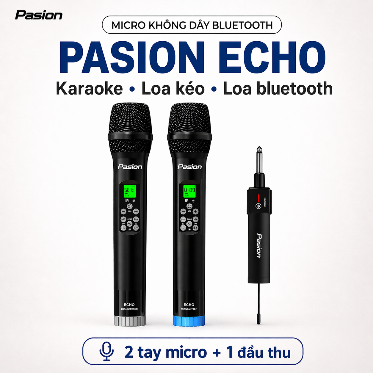 Micro Không Dây Paramax Pasion Echo (DSP, Có Echo)
