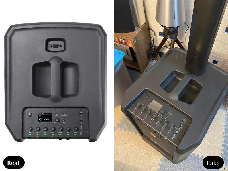 Ph&acirc;n biệt h&agrave;ng ch&iacute;nh h&atilde;ng với h&agrave;ng x&aacute;ch tay loa JBL PRX one