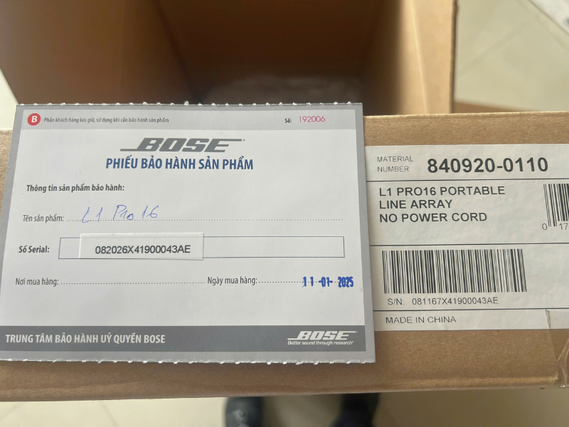Ph&acirc;n biệt thật giả Loa Bose L1pro 16 ch&iacute;nh x&aacute;c nhất!