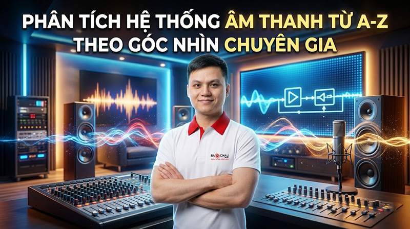 Phân tích hệ thống âm thanh từ A-Z theo góc nhìn chuyên gia