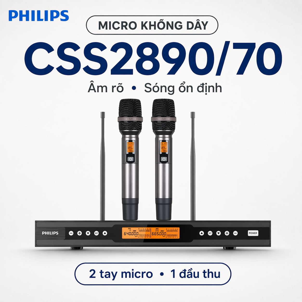 Micro không dây Philips CSS2890/70