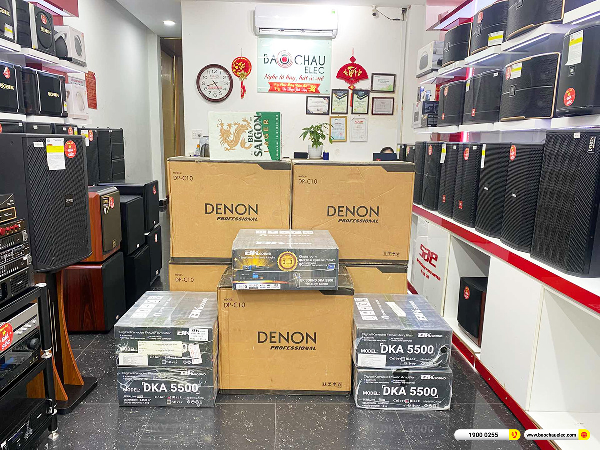 Lắp đặt 5 ph&ograve;ng h&aacute;t karaoke mini Denon cho qu&aacute;n N2U Bar & Lounge ở Đ&agrave; Nẵng