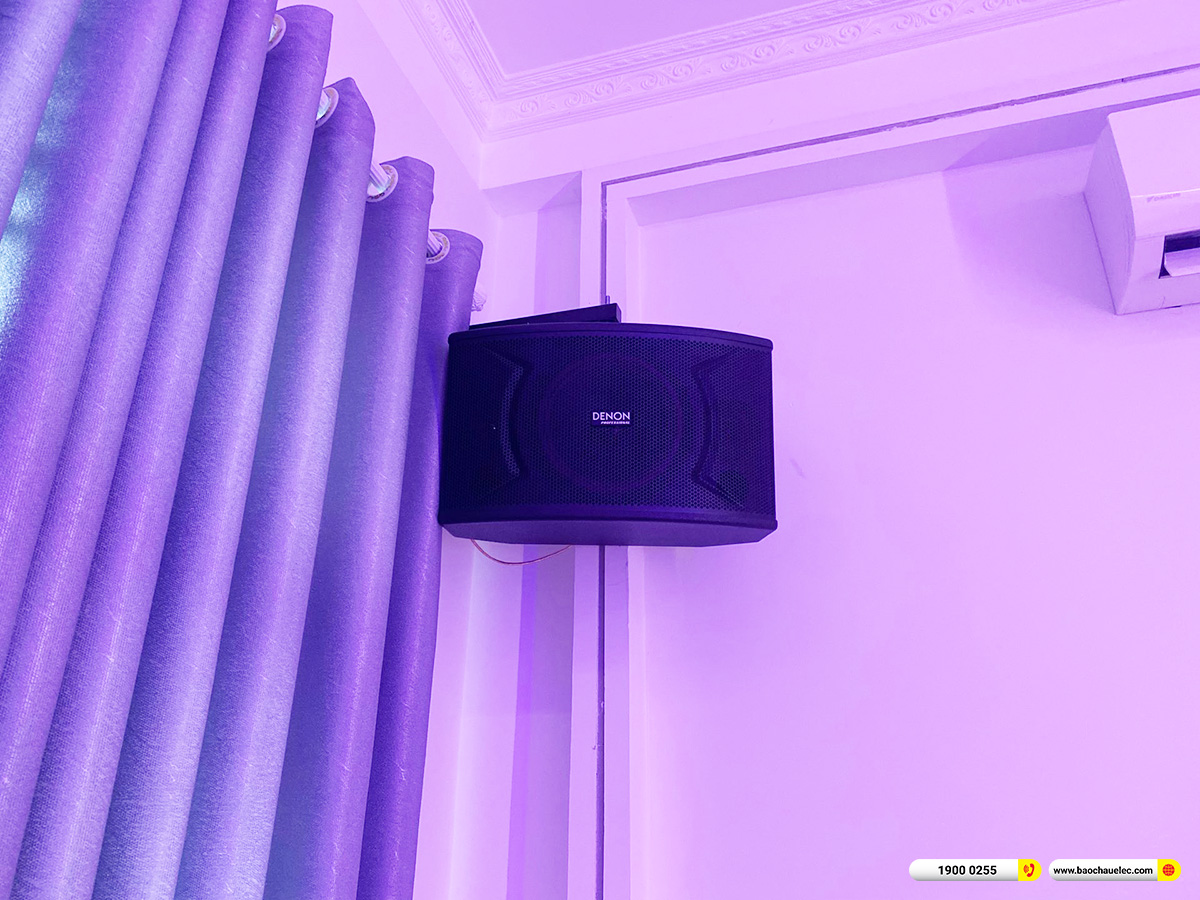 Lắp đặt 5 ph&ograve;ng h&aacute;t karaoke mini Denon cho qu&aacute;n N2U Bar & Lounge ở Đ&agrave; Nẵng