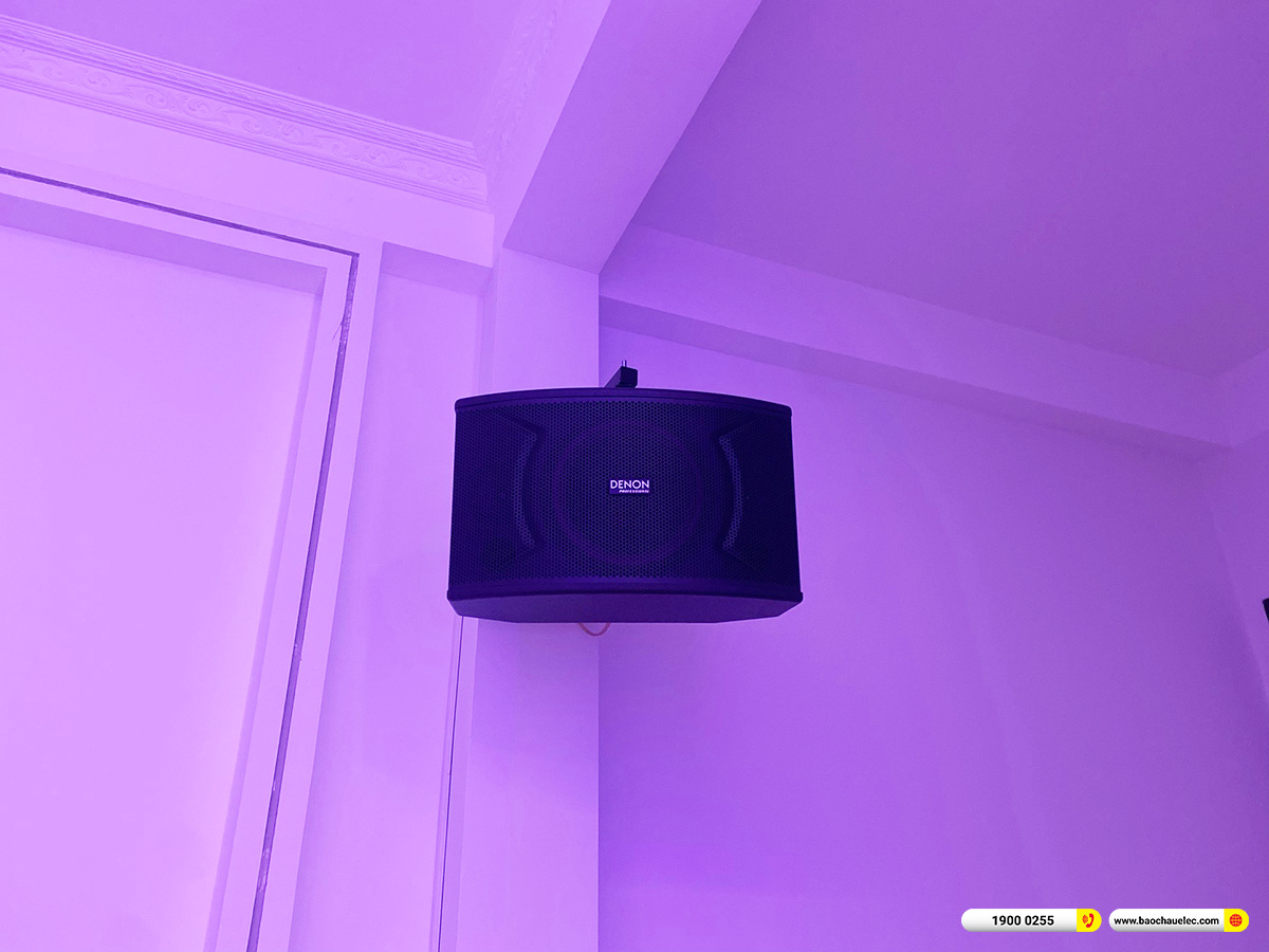 Lắp đặt 5 ph&ograve;ng h&aacute;t karaoke mini Denon cho qu&aacute;n N2U Bar & Lounge ở Đ&agrave; Nẵng