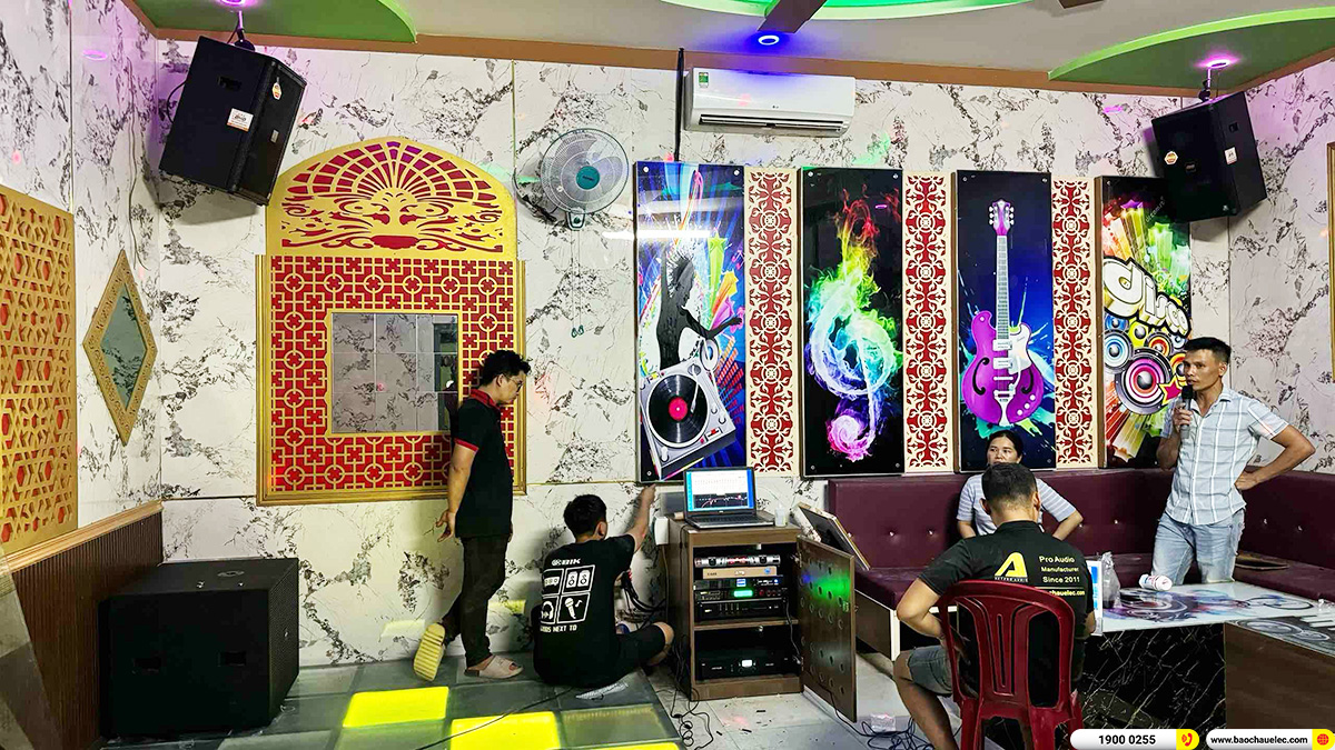 Lắp đặt 2 ph&ograve;ng h&aacute;t kinh doanh BMB gần 150tr cho anh Cường ở Đắc N&ocirc;ng