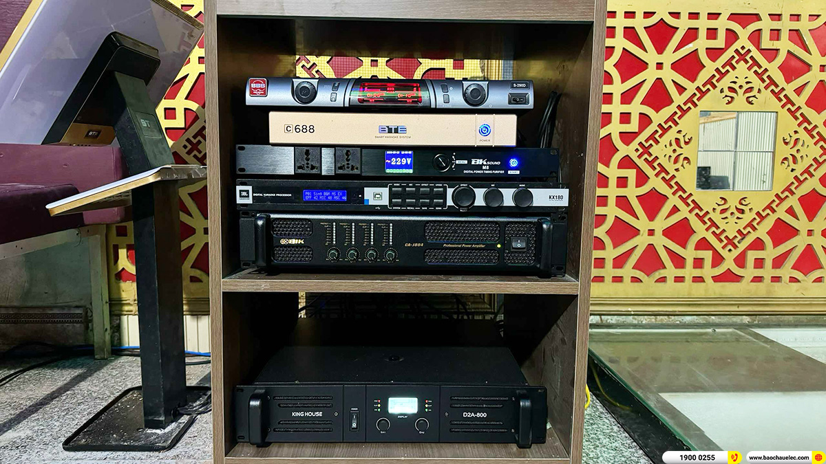 Lắp đặt 2 ph&ograve;ng h&aacute;t kinh doanh BMB gần 150tr cho anh Cường ở Đắc N&ocirc;ng