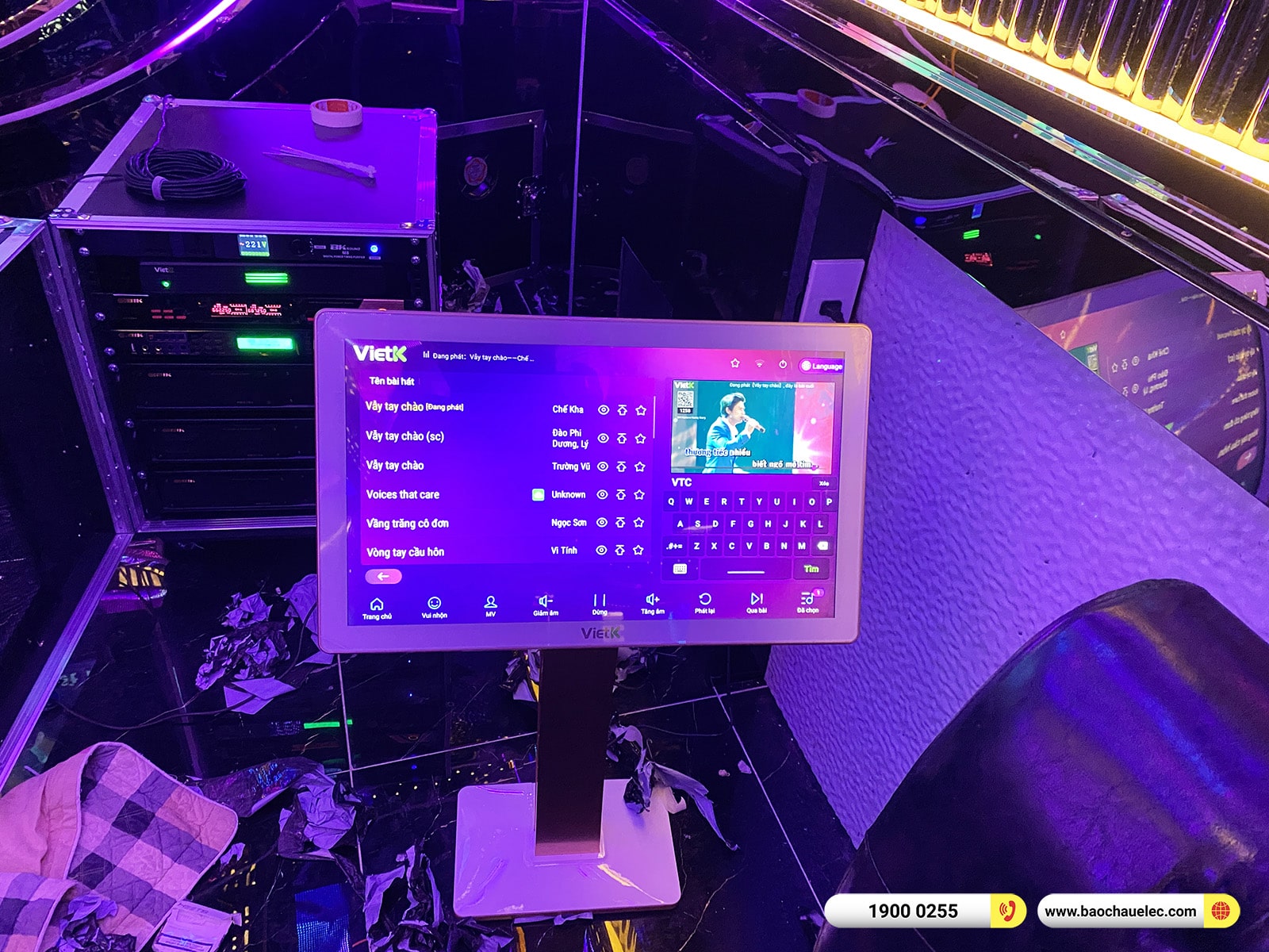 ph&ograve;ng h&aacute;t kinh doanh BIK hơn 105tr cho qu&aacute;n Karaoke Hương Giang tại Hải Ph&ograve;ng