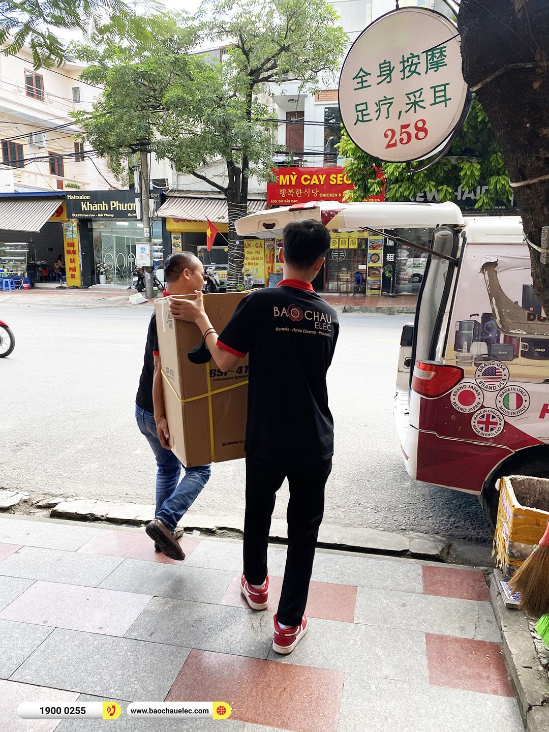 ph&ograve;ng h&aacute;t kinh doanh BIK hơn 105tr cho qu&aacute;n Karaoke Hương Giang tại Hải Ph&ograve;ng