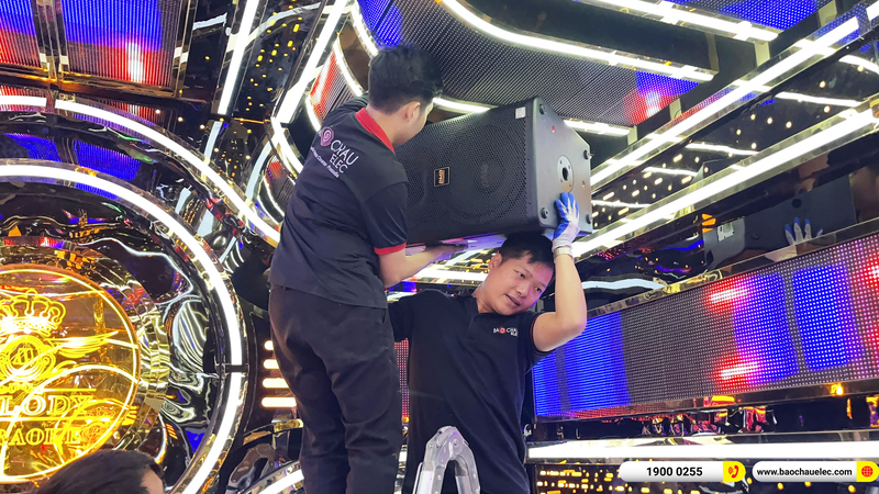 Lắp đặt 3 ph&ograve;ng h&aacute;t hơn 461tr cho qu&aacute;n karaoke Melody ở Quảng Ninh
