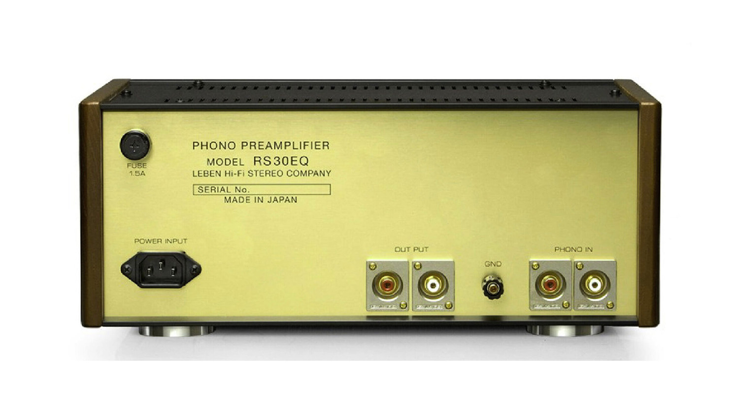 Phono pre ampli Leben RS-30EQ
