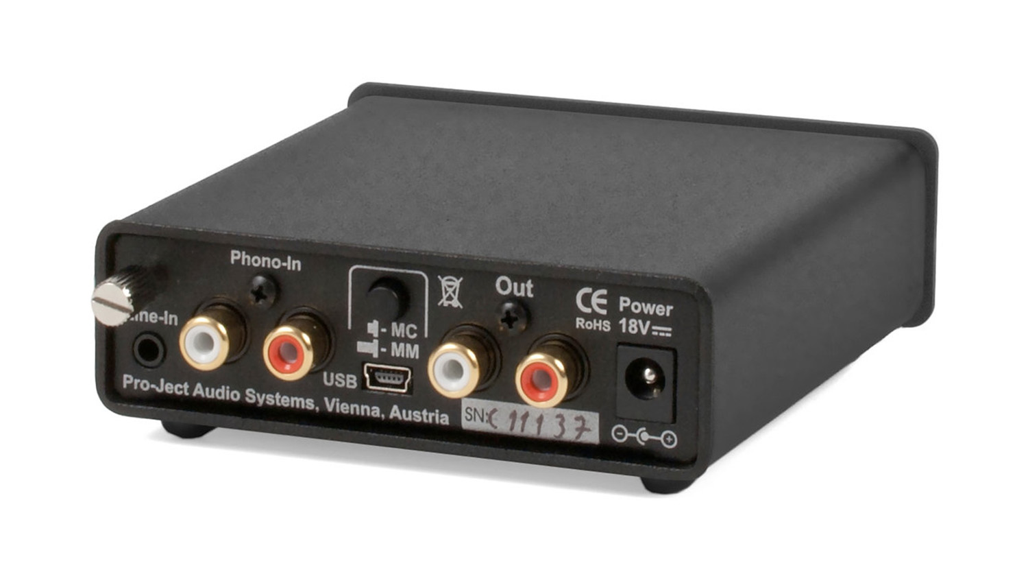 Phono Pre Amply Pro-Ject Phono Box USB V