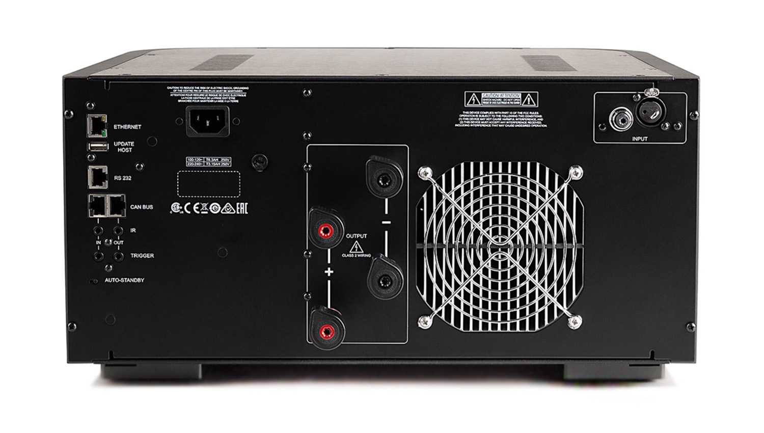 Mặt sau Power Amply Classe Delta MONO