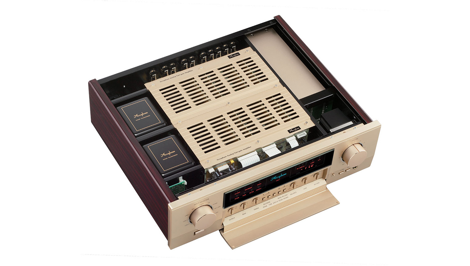 Bên trong Amply Accuphase C2420