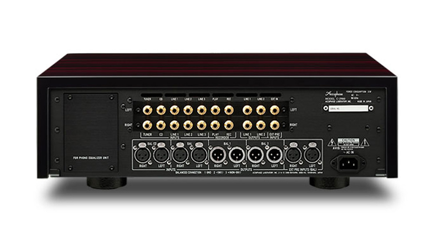 Mặt sau Pre amply Accuphase C-2900