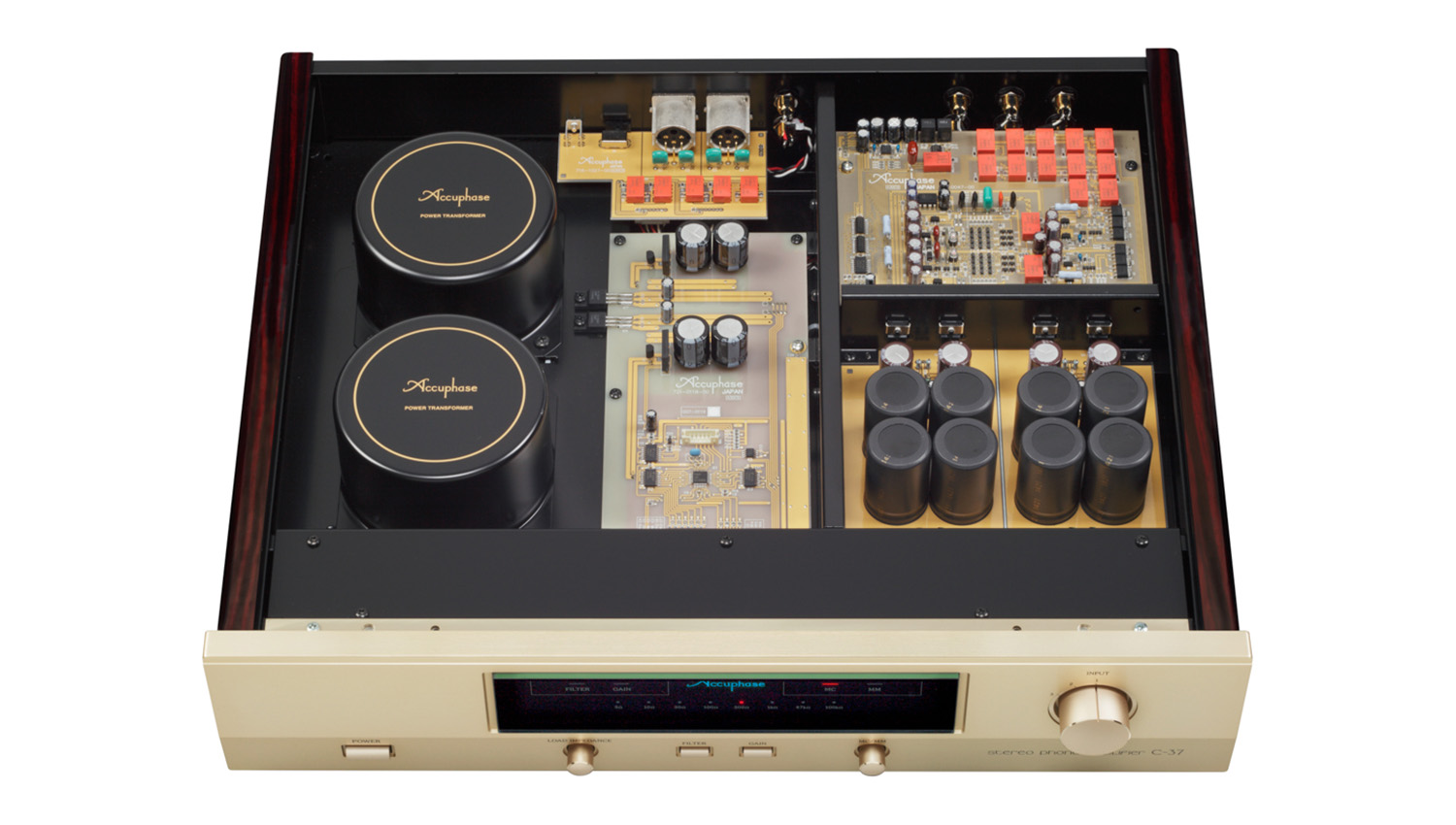 Bên trong Pre Amply Accuphase C37