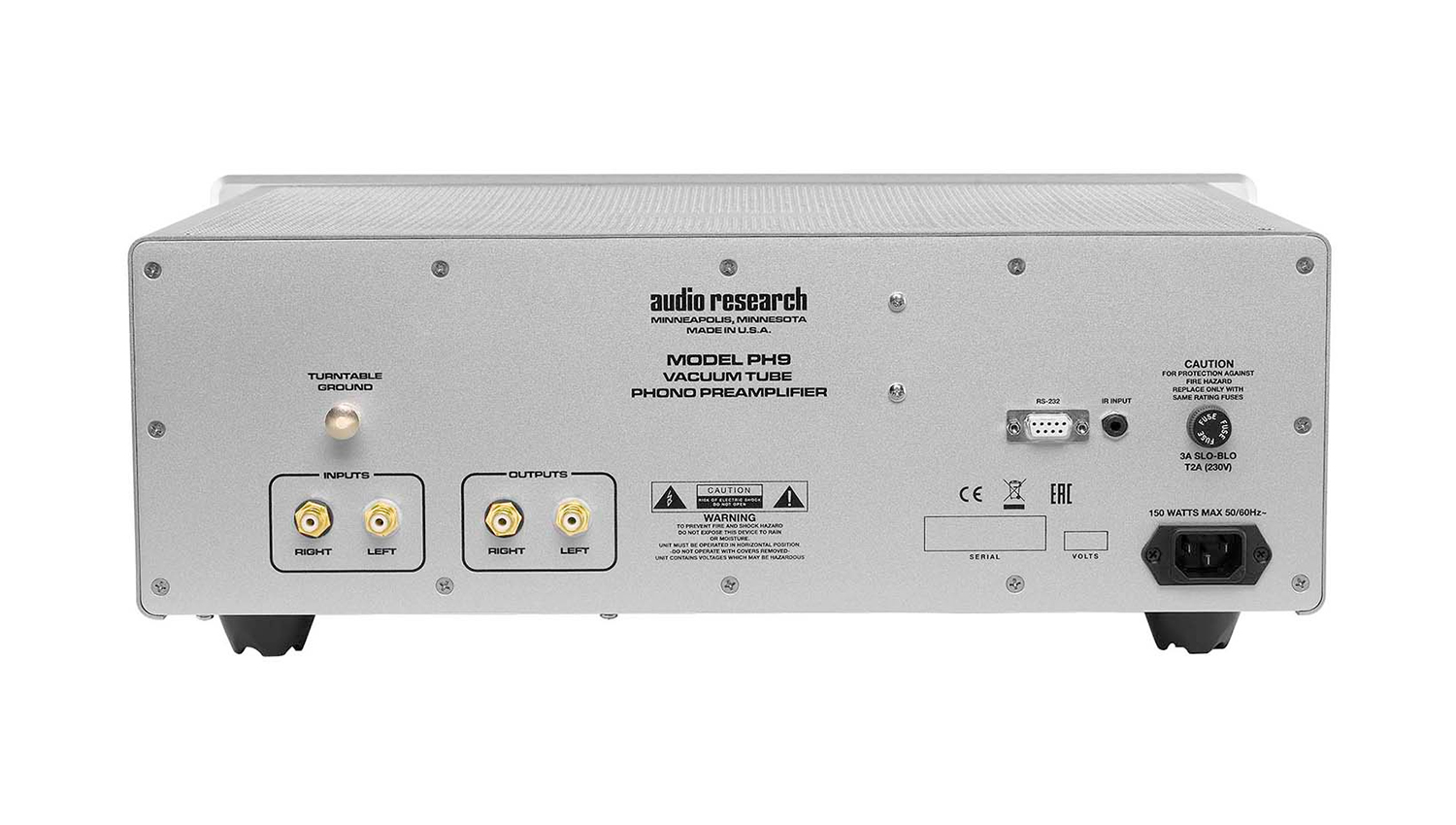 mặt sau Pre Amply Audio Research PH9