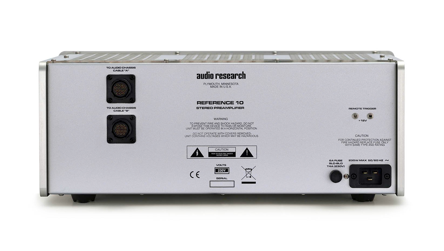 mặt sau Pre Amply Audio Research Reference 10