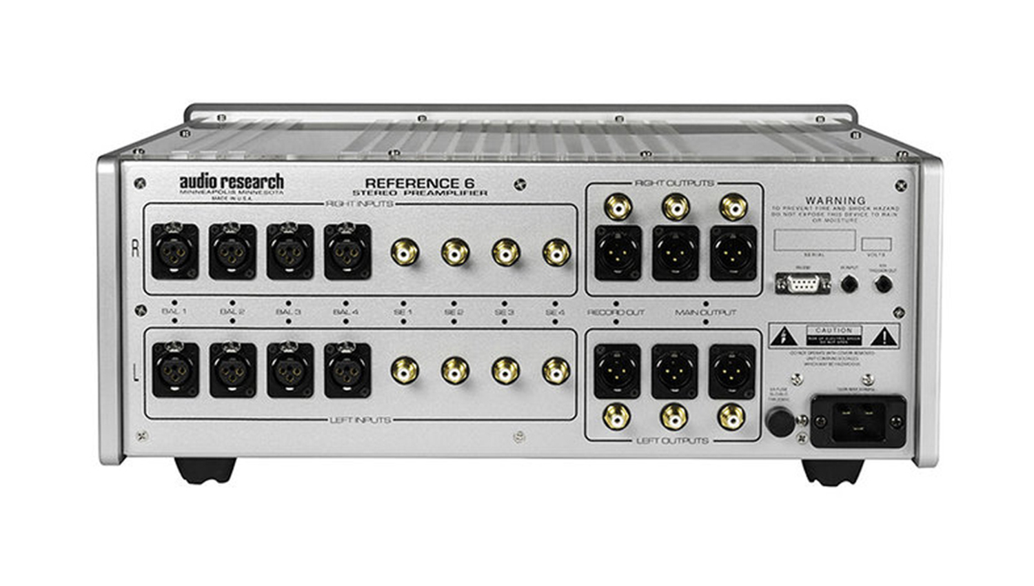 mặt sau Pre Amply Audio Research Reference 6