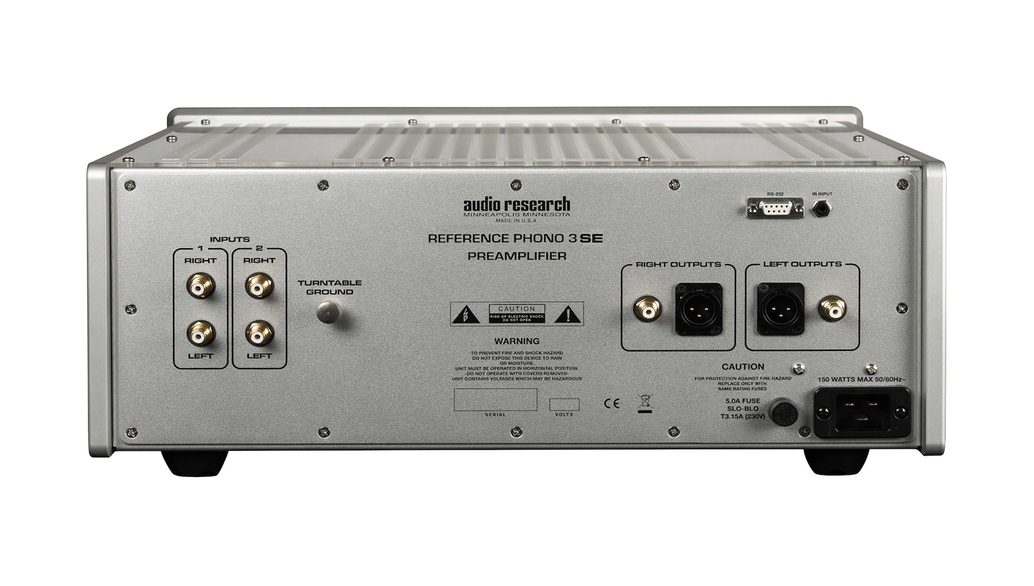 mặt sau Pre Amply Audio Research Reference Phono 3SE