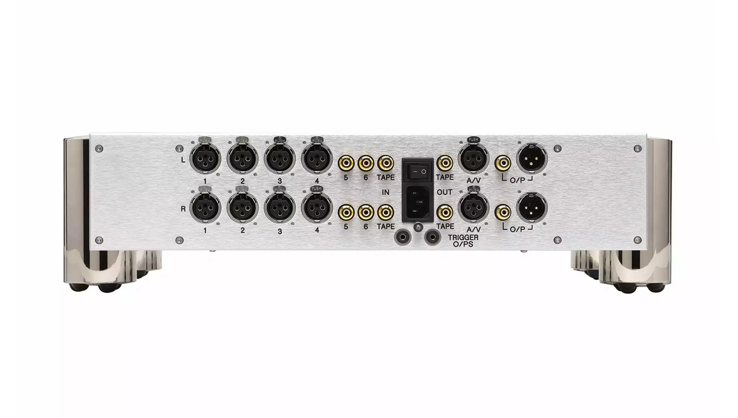Mặt sau Pre Amply Chord CPA 3000
