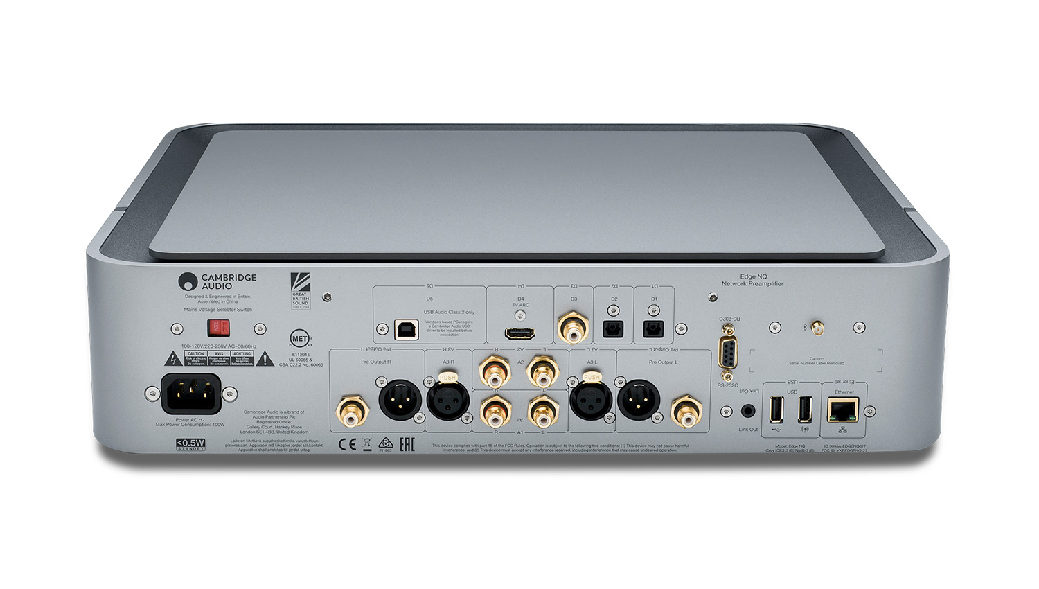 Pre Cambridge Network Player Edge NQ