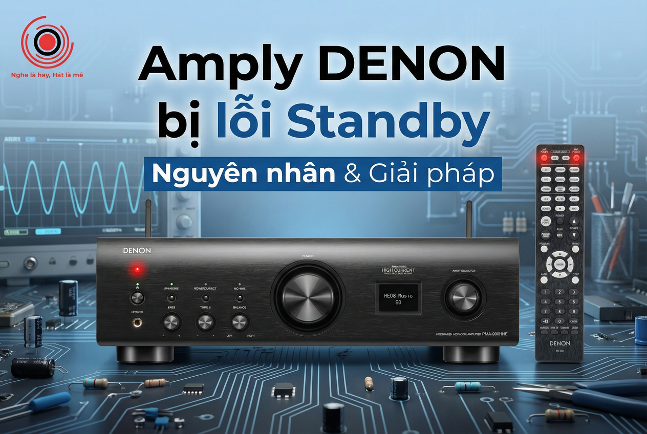 Amply Denon Bị Lỗi Standby: Nguyên Nhân Và Giải Pháp Hiệu Quả Nhất