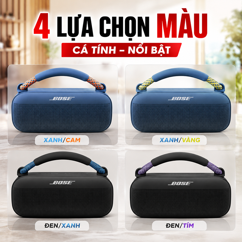 quai x&aacute;ch loa Bose SoundLink Max