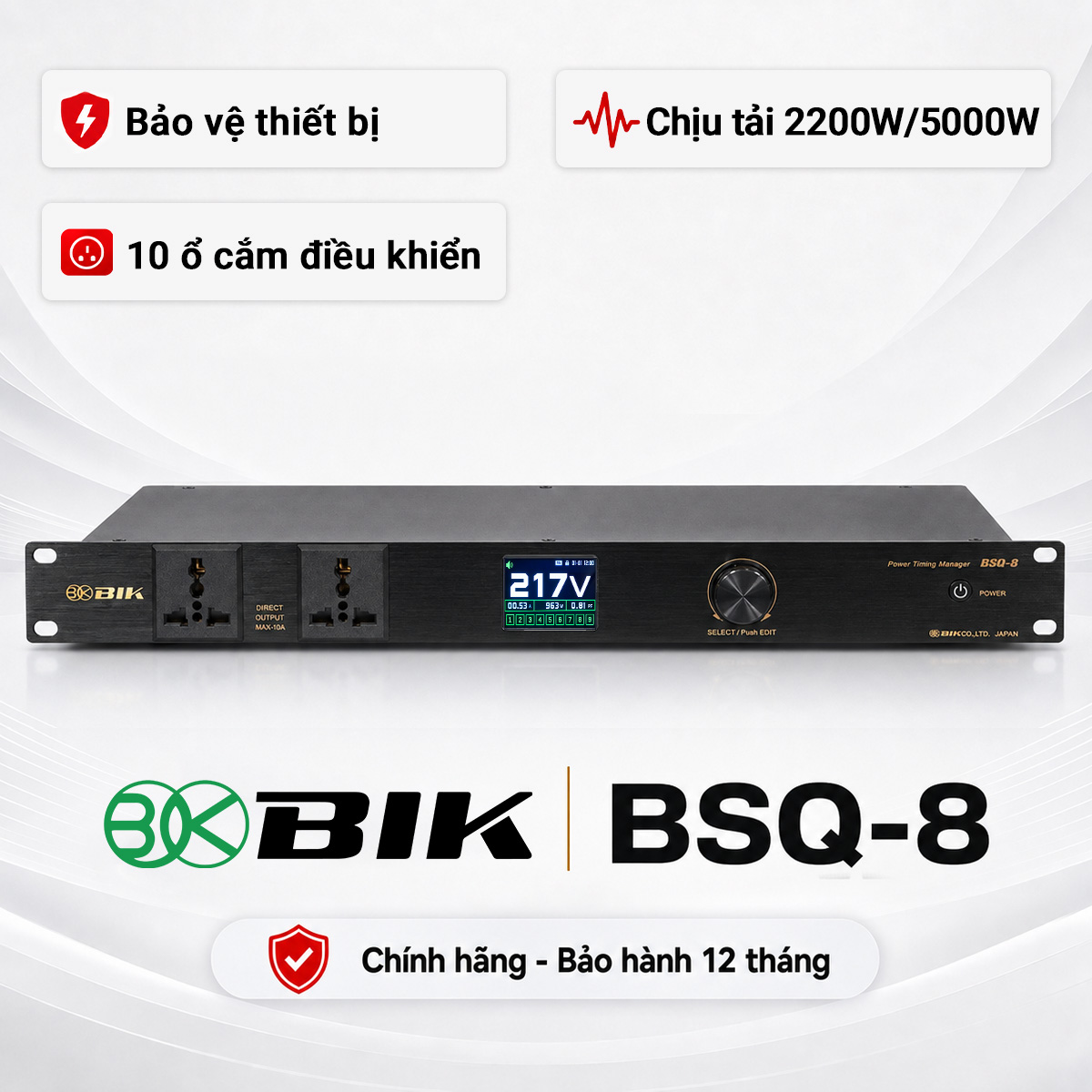 Quản lý nguồn BIK BSQ-8