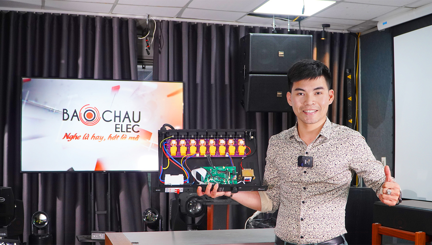 Quản l&yacute; nguồn BKsound MS8 C&oacute; Lọc Điện 2 trong 1