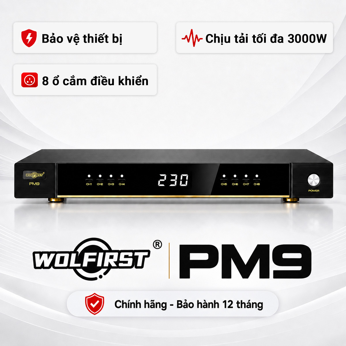 Quản lý nguồn Wolfirst PM9