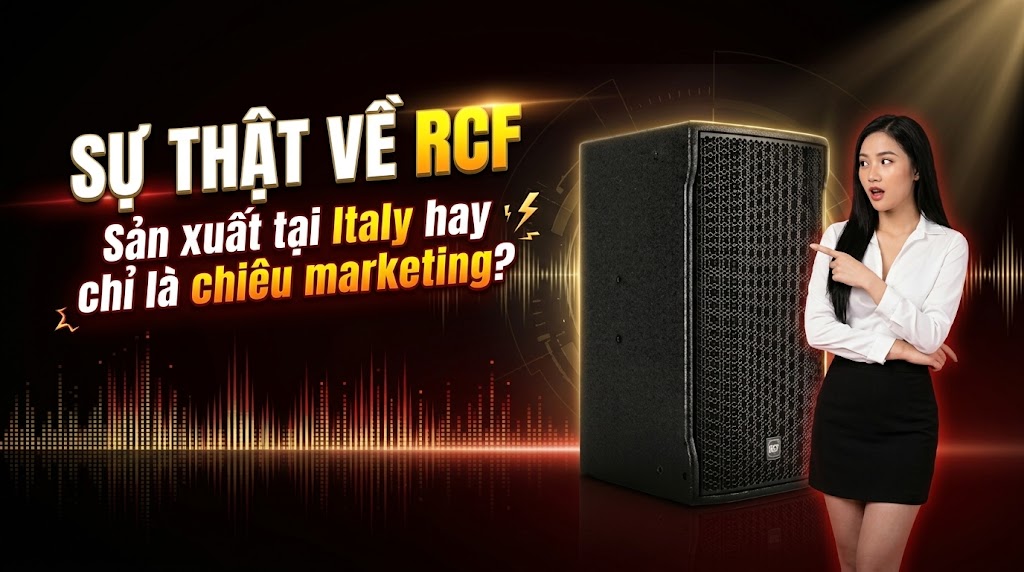 RCF có thật sự sản xuất tại Italy hay chỉ là câu chuyện để bán hàng?