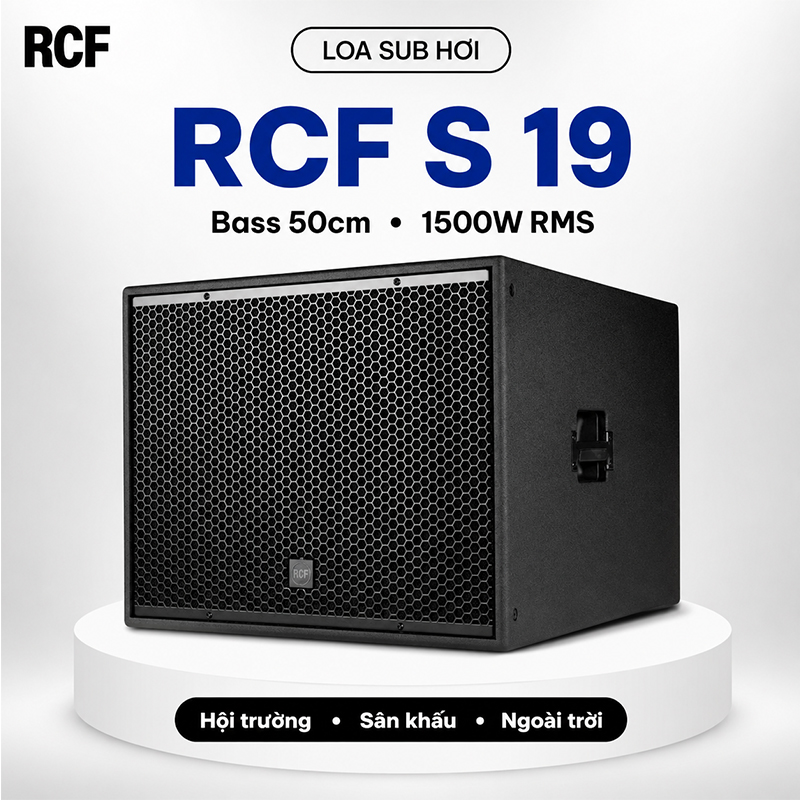 Loa sub RCF S 19