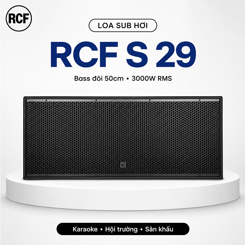 Loa sub RCF S 29