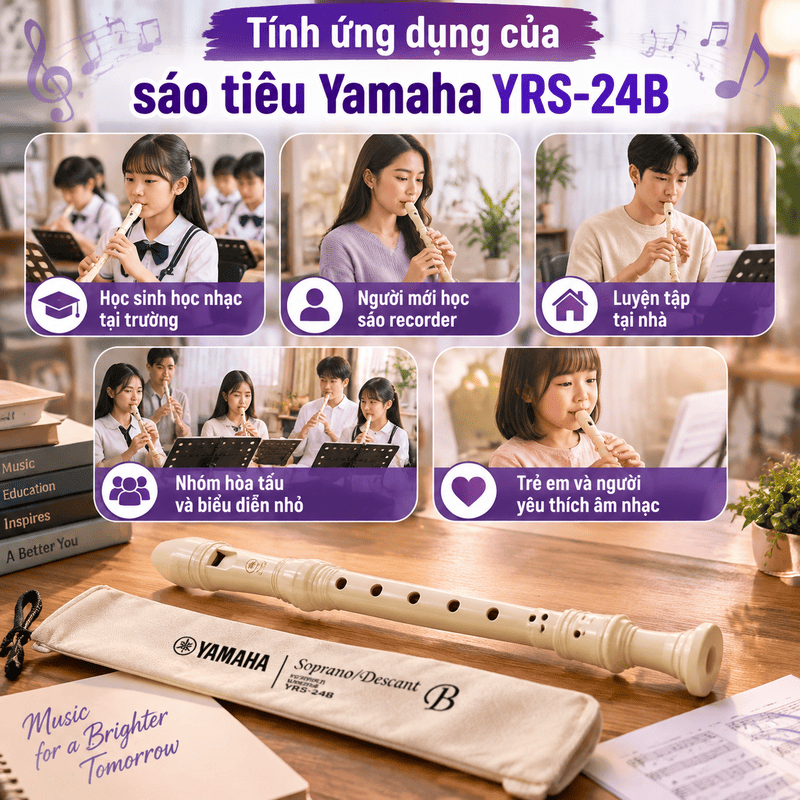S&aacute;o ti&ecirc;u Yamaha YRS-24B