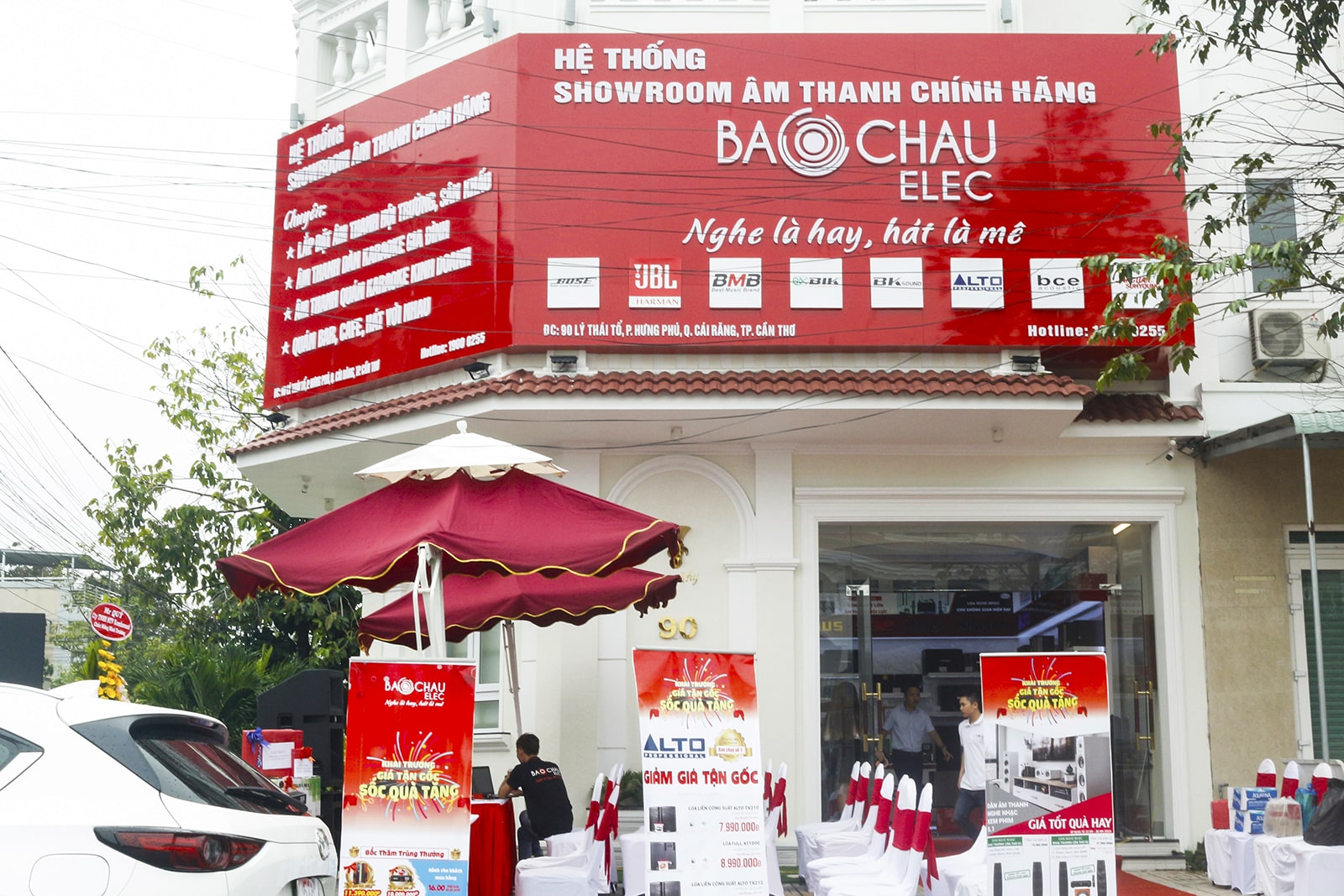 Giới thiệu Showroom &Acirc;m Thanh Bảo Ch&acirc;u Elec Cần Thơ