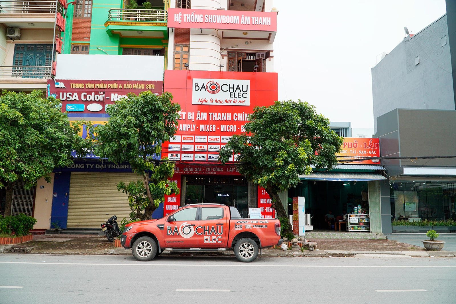 Giới thiệu Showroom &Acirc;m Thanh Bảo Ch&acirc;u Elec Nam Định