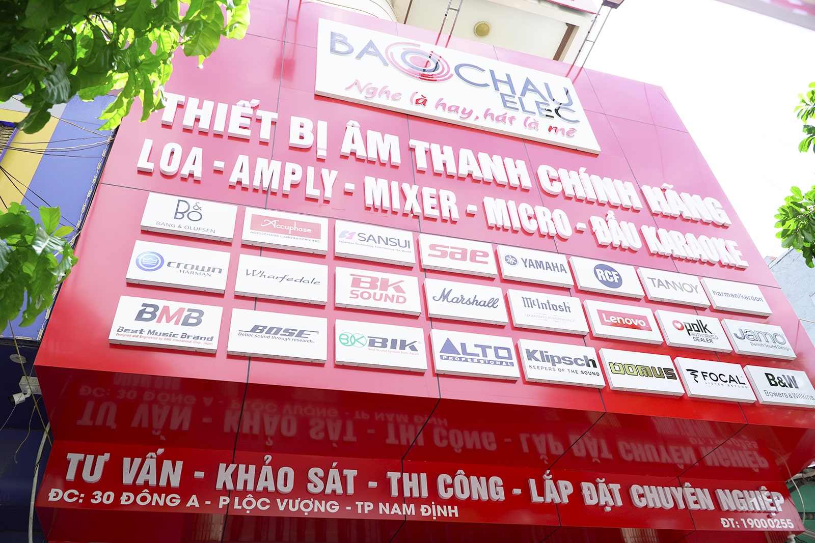 Giới thiệu Showroom &Acirc;m Thanh Bảo Ch&acirc;u Elec Nam Định