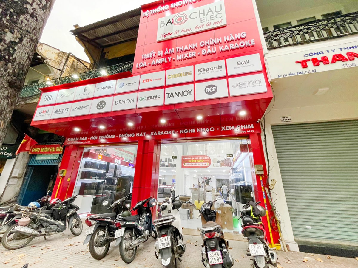 Giới thiệu Showroom &Acirc;m Thanh Bảo Ch&acirc;u Elec Quận 5 &ndash; TPHCM