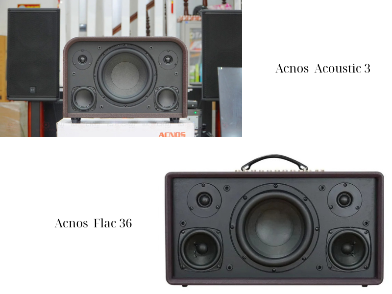 So s&aacute;nh Acnos Acoustic 3 vs Acnos Flac 36: