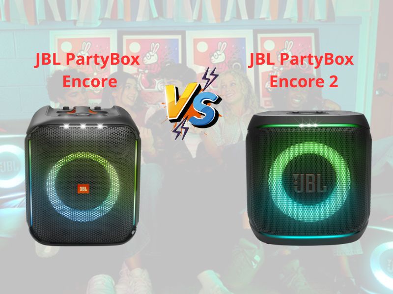 So sánh loa JBL Partybox encore và encore 2