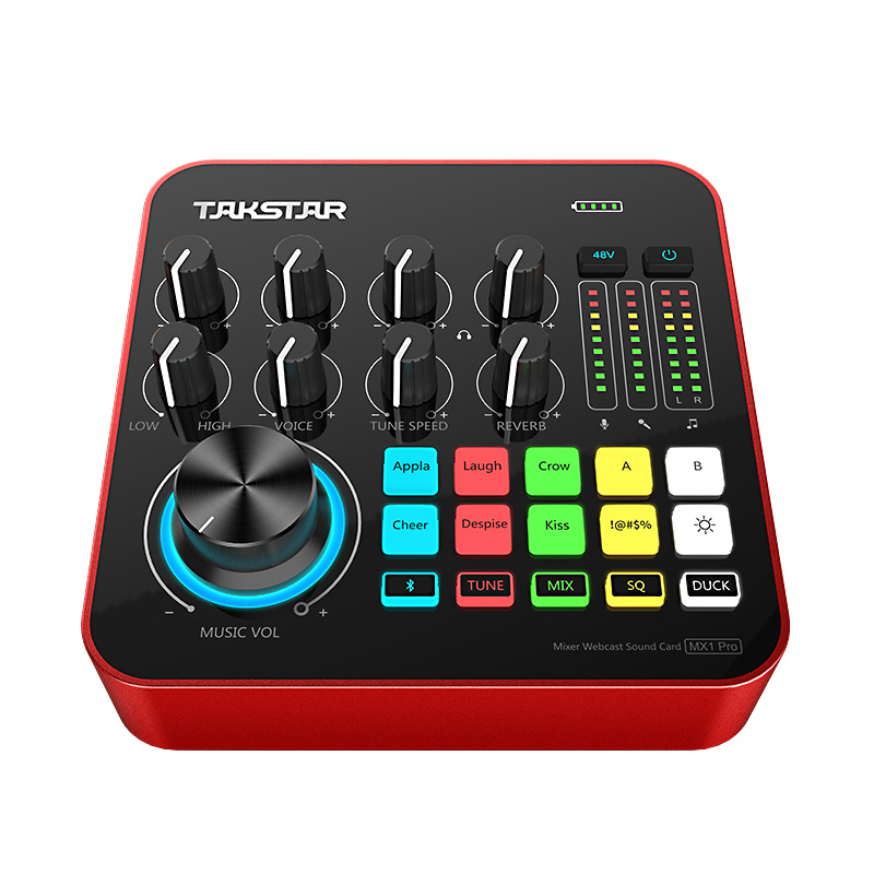 Sound card livestream Takstar MX1 PRO