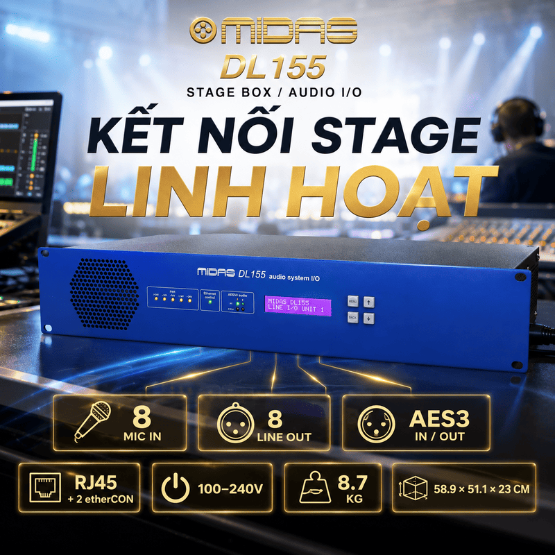 Stage Box Midas DL155