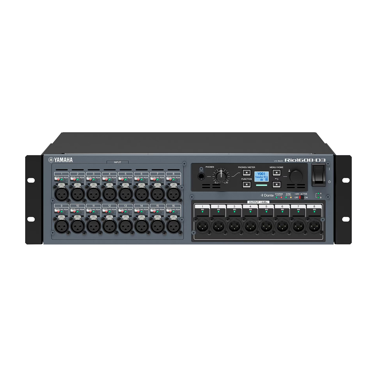 Stagebox Yamaha Rio1608-D3