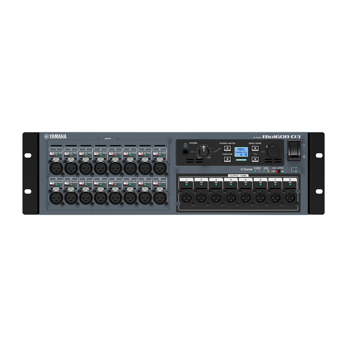 Stagebox Yamaha Rio1608-D3