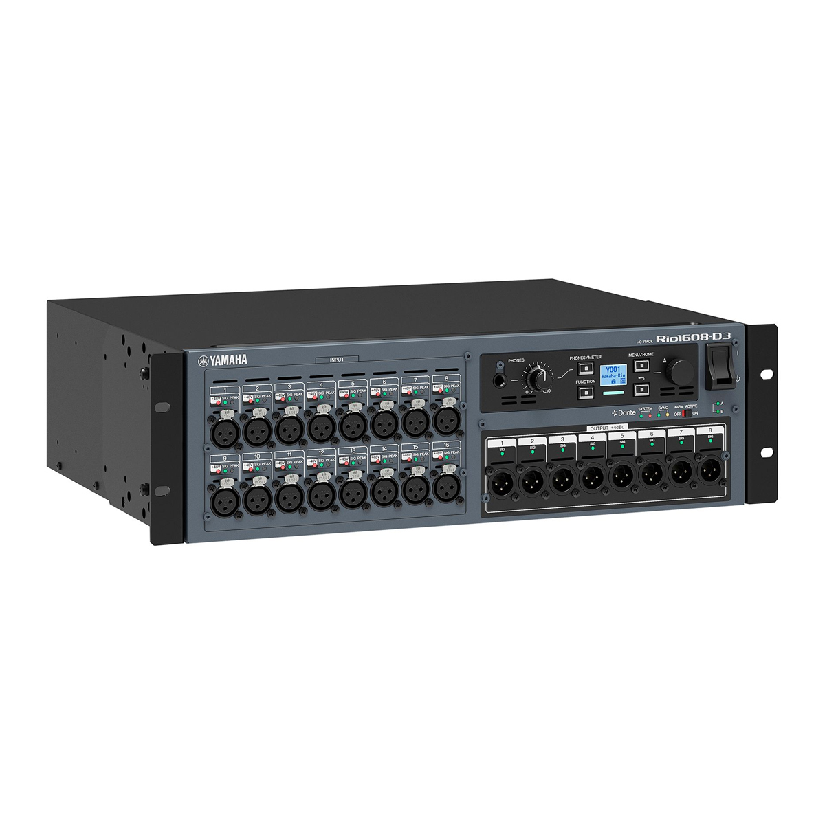 Stagebox Yamaha Rio1608-D3