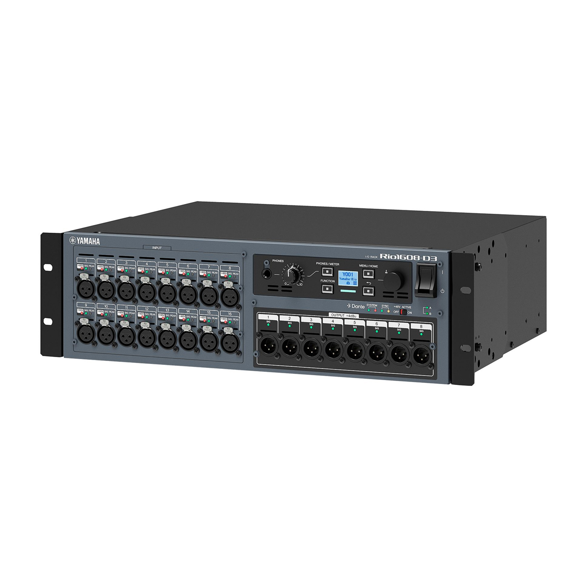 Stagebox Yamaha Rio1608-D3