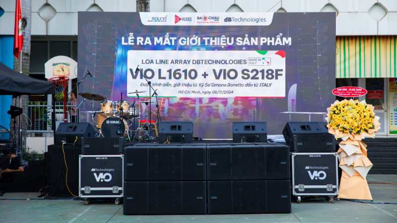 Ra Mắt Array dbTechnologies Vio L1610 Made in Italy Tại VN