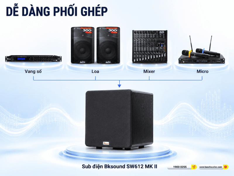 Loa sub điện Bksound SW612 MK II