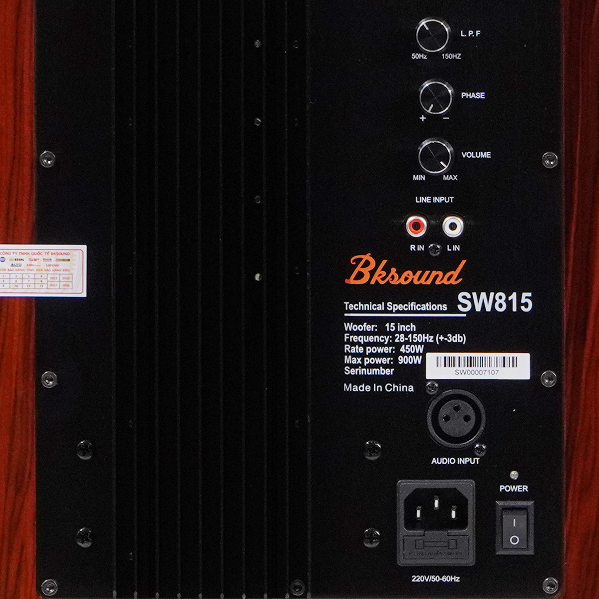 Loa sub điện Bksound SW815