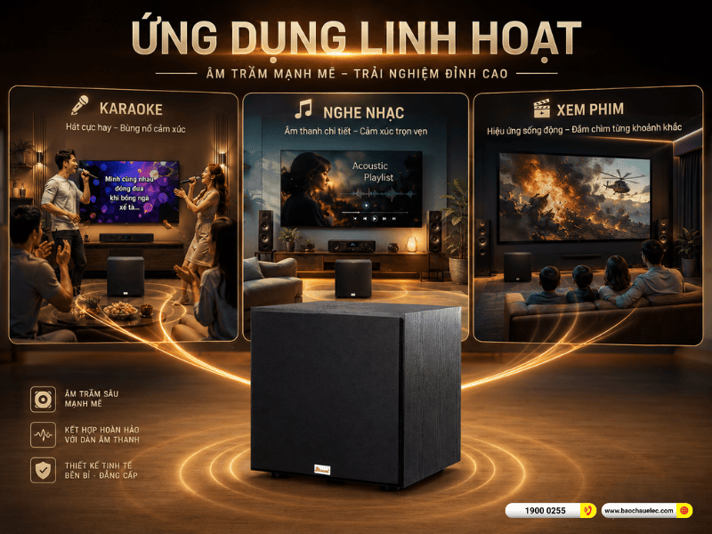 Loa sub điện Bksound SW212
